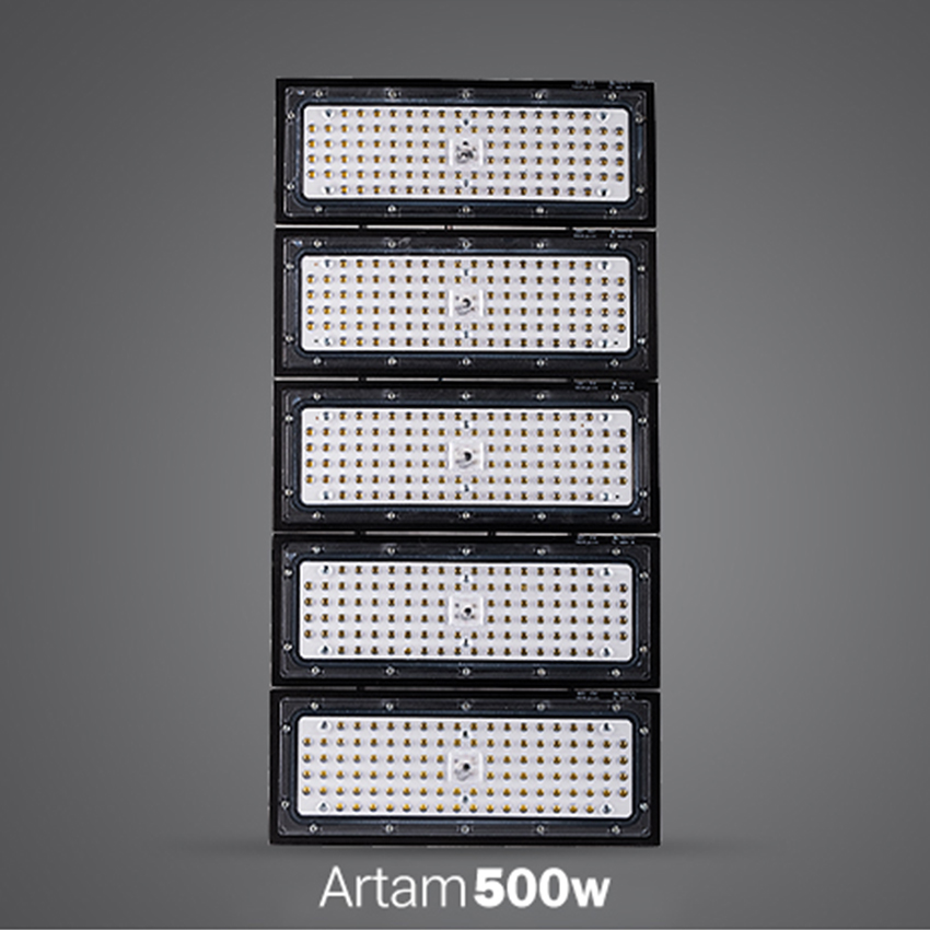 پرژکتور 500 وات SMD ضدآب مدل آرتام پارس شعاع توس